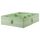 Ящик с отделениями СКУББ, светло-зеленый (44x34x11 см)
