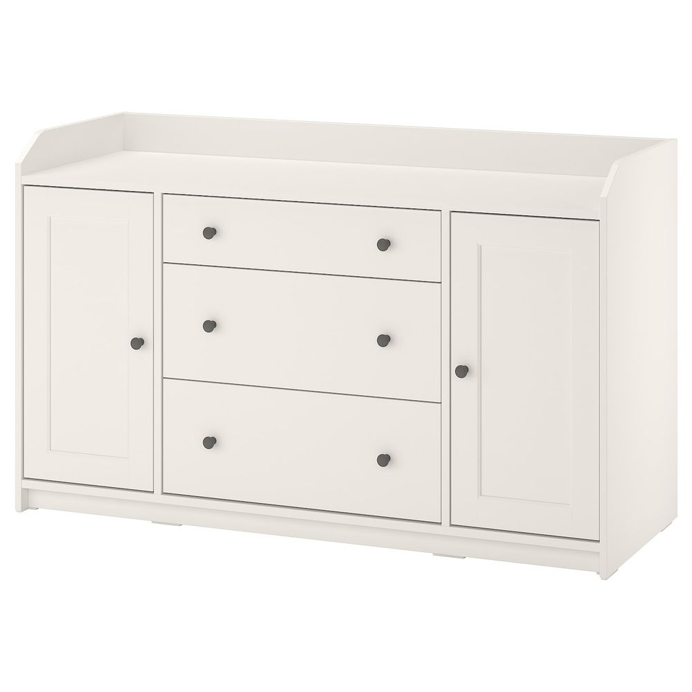 Сервант, белый 140x84 см IKEA HAUGA ХАУГА 804.072.94 - фото 1