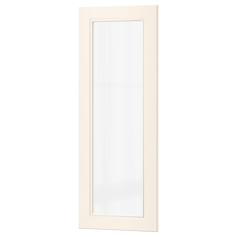 Стеклянная дверь ХИТАРП, белый с оттенком - фото 1