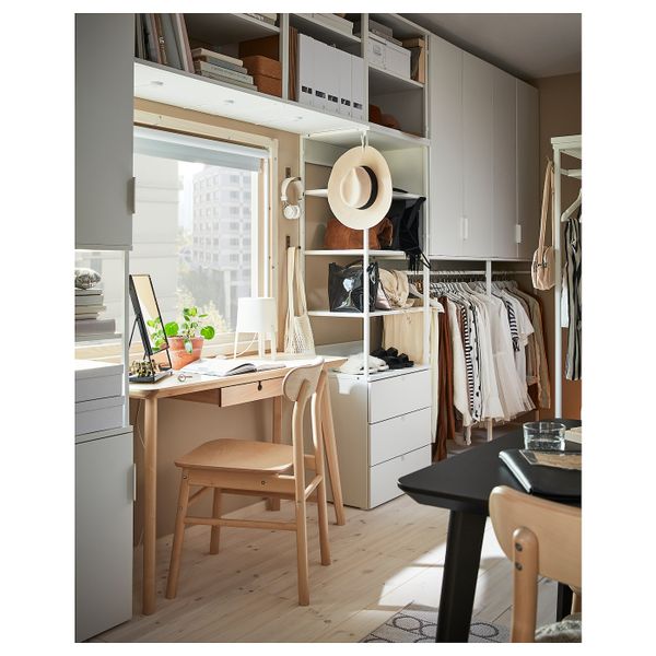 Комбинация с 6 дверьми, 3 ящиками, белый/Фоннес белый 420x42x241 см IKEA OPPHUS ОПХУС 193.243.87 - фото 3