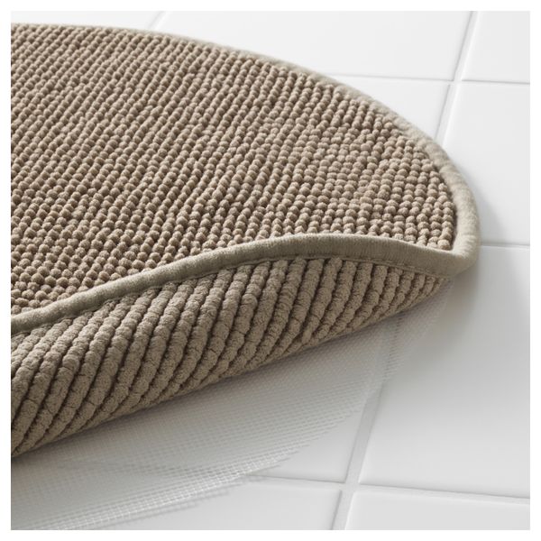 Коврик для ванной БАДАРЕН, бежевый (55 см) - фото 3