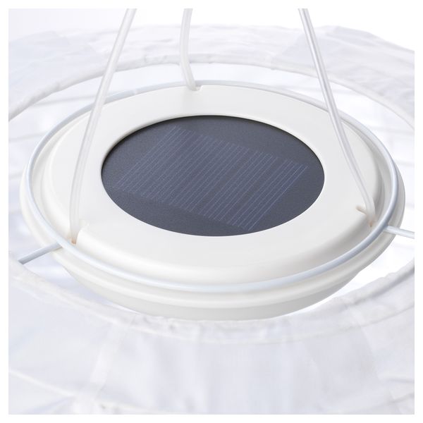 Подвесная светодиодная лампа СОЛВИДЕН, для сада, шаровидный белый (45 см) - фото 4