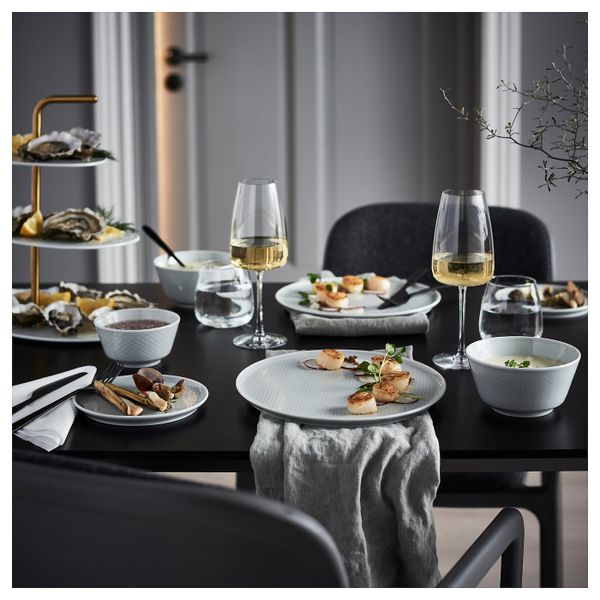 Стакан, прозрачное стекло 36 сл IKEA DYRGRIP ДЮГРИП 603.624.61 - схема-чертеж с размерами