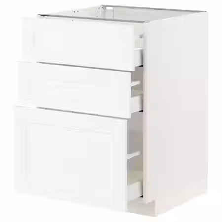 METOD / MAXIMERA Напольный шкаф с 3 ящиками