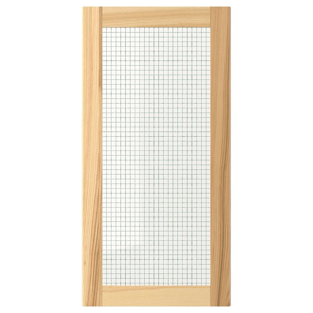 Стеклянная дверь, естественный ясень 40x80 см IKEA TORHAMN ТОРХЭМН 403.673.46 - фото 1