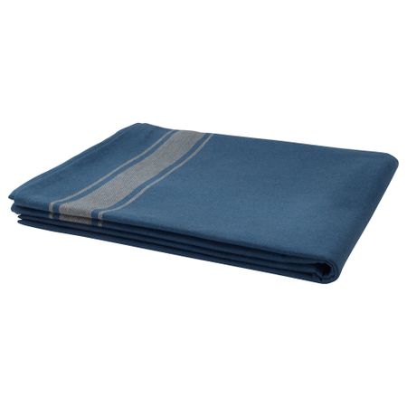 Скатерть ВАРДАГЕН, синий, бежевый (145x240 см)