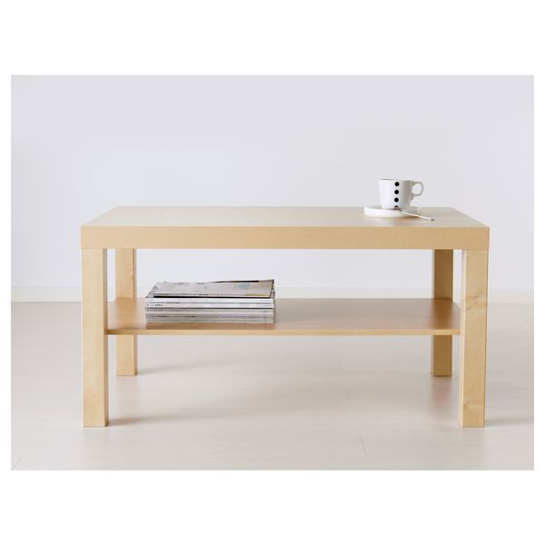 Журнальный стол ЛАКК, под березу (90x55 см) - фото 2