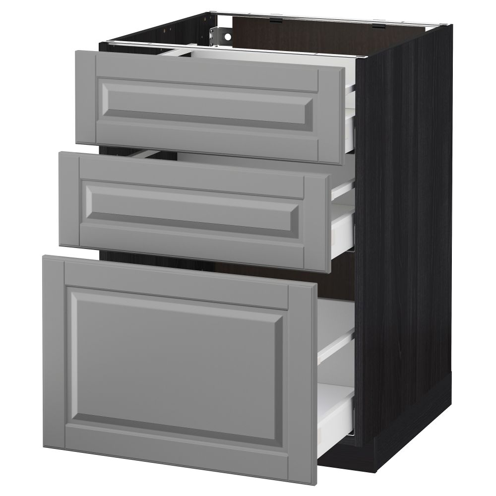 IKEA, вид спереди - схема-чертеж с размерами