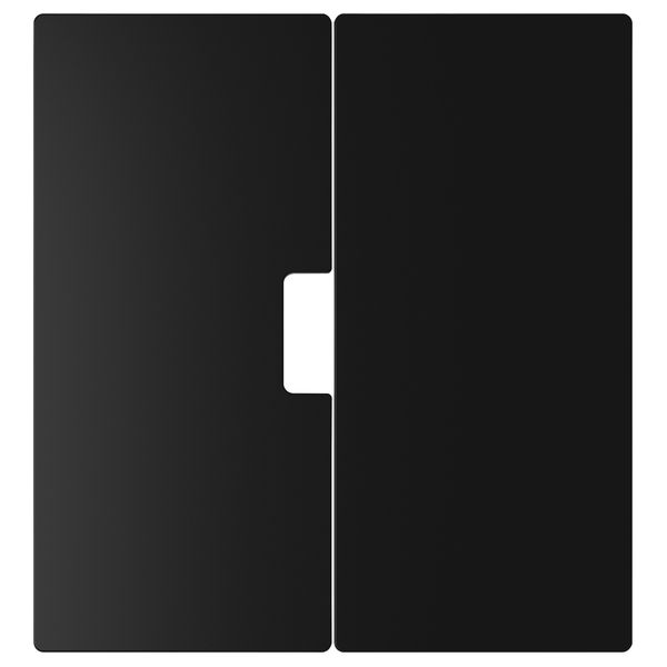 Дверь СТУВА МОЛАД, черный (60x64 см) - схема-чертеж с размерами