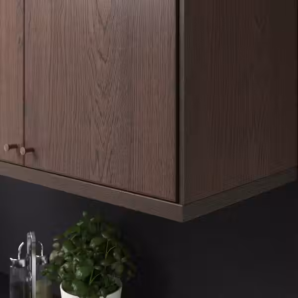 SINARP Карниз декоративный закругленный - коричневый 221 см - фото 3