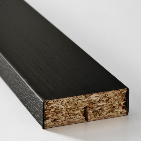 Карниз декоративный закругленный, под дерево черный 221 см IKEA ТИНГСРИД 503.672.80 - фото 2