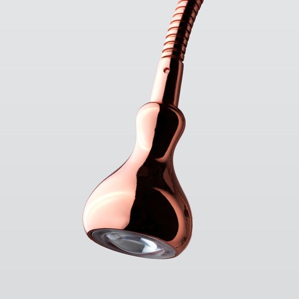 Светильник напольный, светодиодный, медный IKEA ЯНШО 903.735.14 - схема-чертеж с размерами