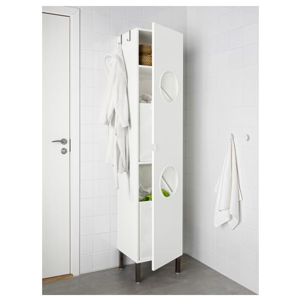 Шкаф ЛИЛЛОНГЕН, белый - схема-чертеж с размерами