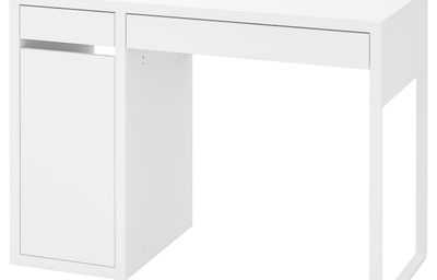Письменный стол, белый 105x50 см IKEA MICKE МИККЕ 003.739.19