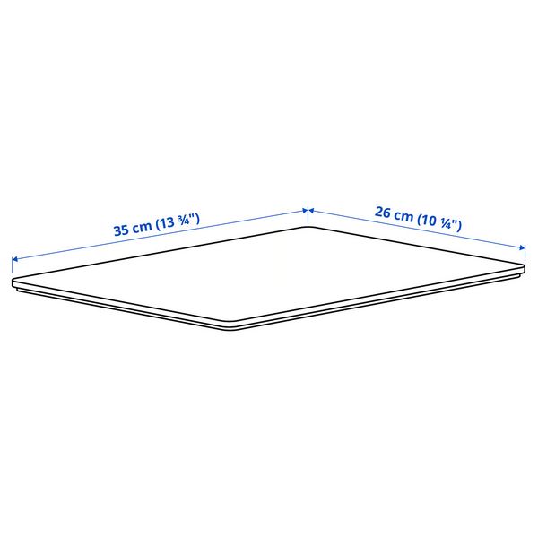 IKEA, дополнительный ракурс - схема-чертеж с размерами