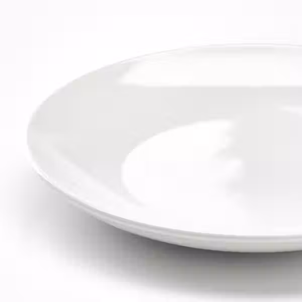 GODMIDDAG Тарелка десертная - белый 20 см - схема-чертеж с размерами