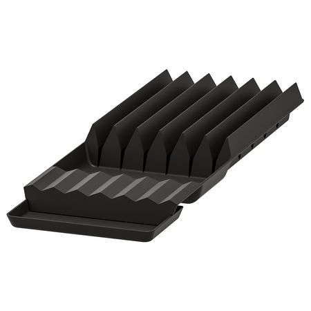 UPPDATERA Лоток для ножей - антрацит 20x50 см