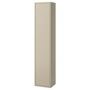 HAVBÄCK Высокий шкаф с дверцей - бежевый 40x35x195 см
