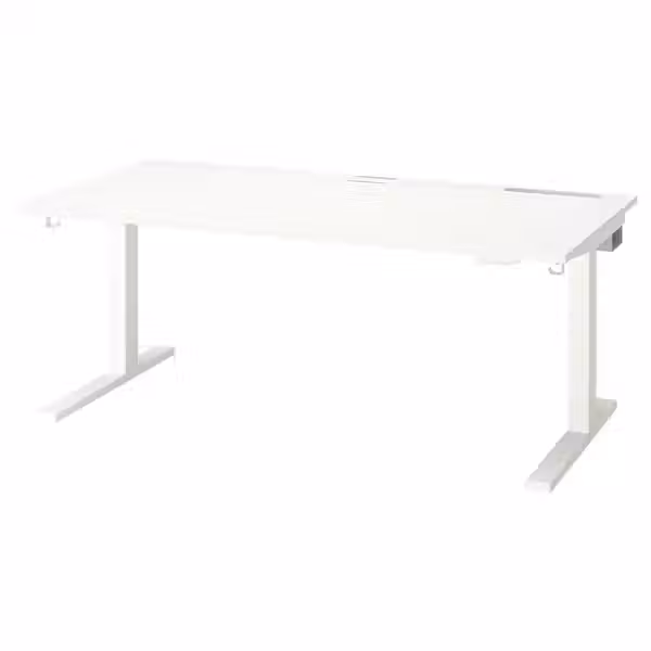 MITTZON МИТТЗОН Стол/трансф - электрический белый 160x80 см - фото 2