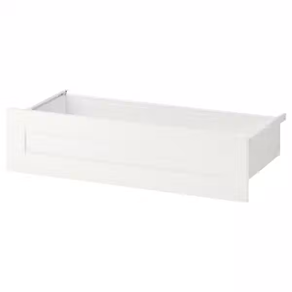 SANNIDAL Ящик - белый/белый 80x42x20 см - фото 1