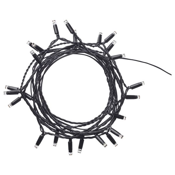 Гирлянда, 24 светодиода, для сада черный IKEA LEDLJUS ЛЕДЛЬЮС 603.574.31 - фото 2