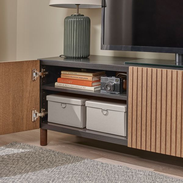 Коробка с крышкой, 25x35x15 см, светлый серо-бежевый IKEA FÖRNIMMA ФЁРНИММА 005.523.84 - фото 4