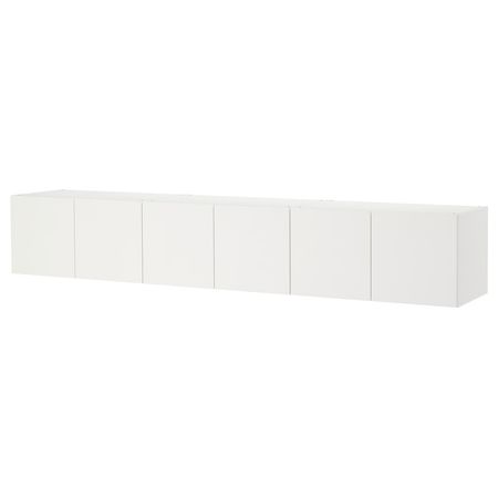 PLATSA Настенный модуль для хранения - белый/Fonnes белый 240x42x40 см