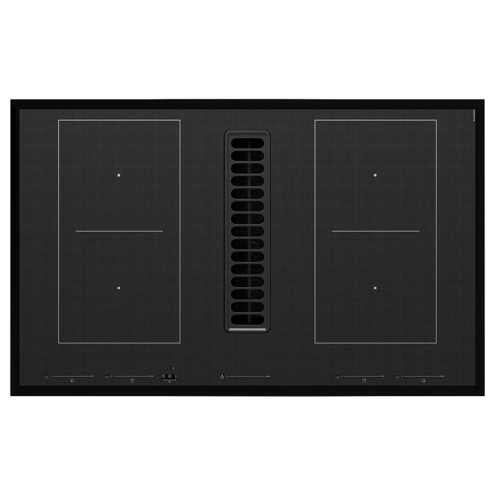 TÄCKNAN Индукционная панель/вытяжка - IKEA 500 чёрный 83 см - фото 1