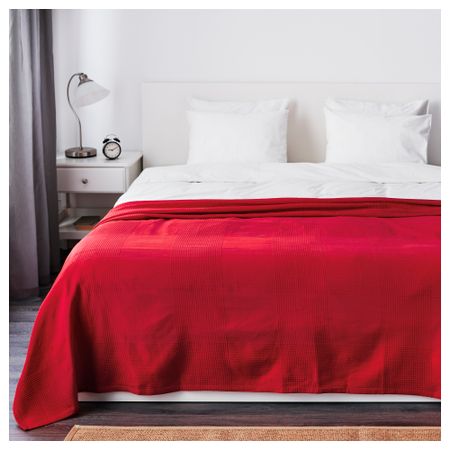 Покрывало ИНДИРА, красный (250x250 см)