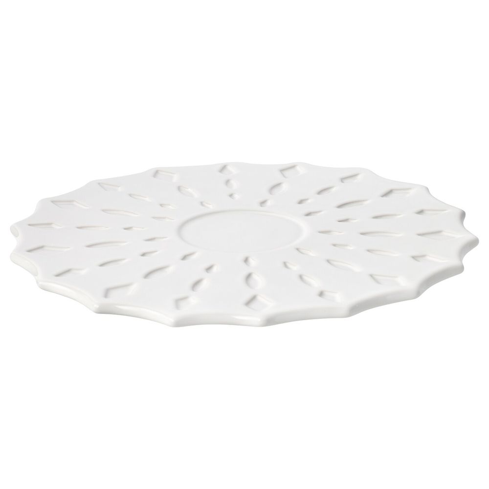 Подсвечник для формовой свечи, белый, 27 см IKEA ВИНТЕРФЕСТ 904.333.20 - фото 1