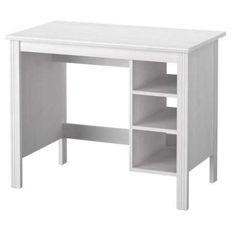Письменный стол, белый 90x52 см IKEA БРУСАЛИ 103.796.71