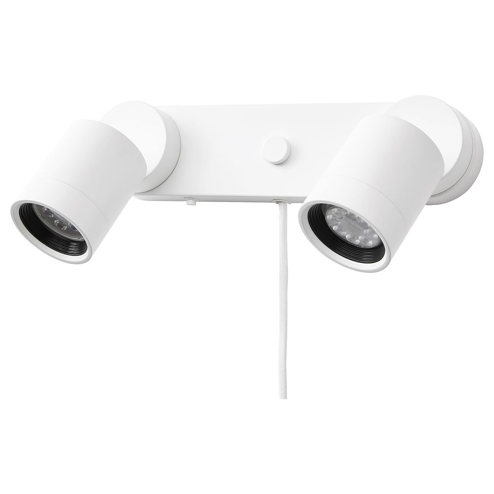 Бра, двойное, белый IKEA NYMÅNE НИМОНЕ 804.286.54 - фото 1