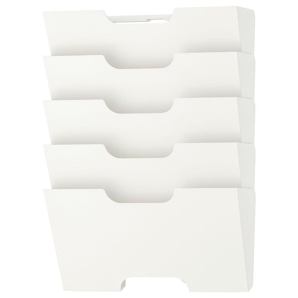 Газетница настенная, белый IKEA KVISSLE КВИССЛЕ 403.764.35 - фото 1