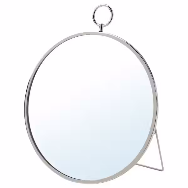 GRYTÅS ГРЮТОС Зеркало - серебристый 25 см - фото 1