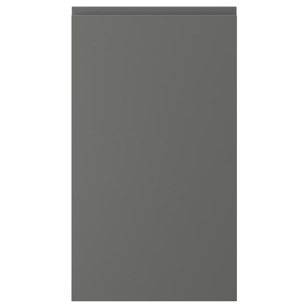 VOXTORP Фронт панель для посудом машины - темно-серый 45x80 см - фото 1