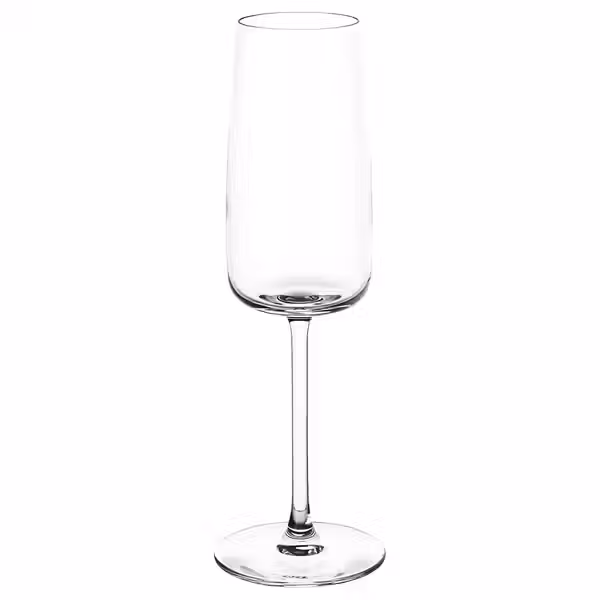 DYRGRIP Бокал для шампанского - прозрачное стекло 25 сл - схема-чертеж с размерами