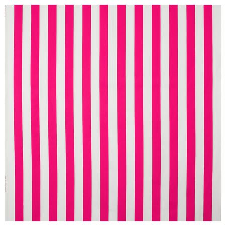 Ткань, в широкую полоску, ярко-розовый/белый, 150 см IKEA СОФИА 004.437.95