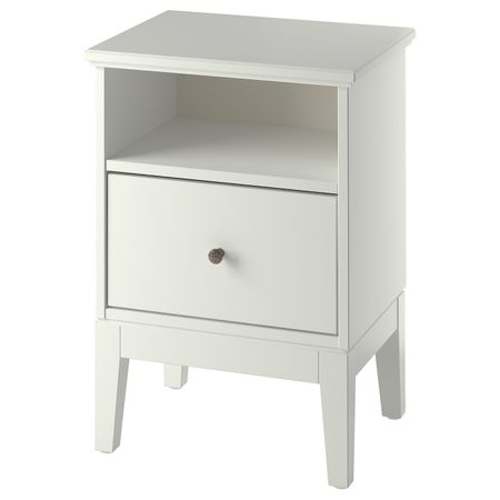 Тумба прикроватная, белый 47x40 см IKEA IDANÄS ИДАНЭС 504.588.12