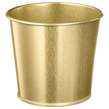Кашпо, желтая медь, 9 см IKEA DAIDAI ДЭИДЭИ 703.594.01
