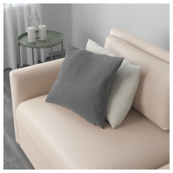 6-местный угловой диван ВАЛЛЕНТУНА, Мурум бежевый - схема-чертеж с размерами