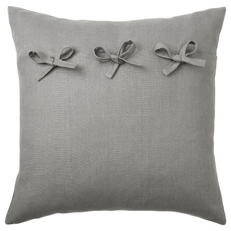 Чехол на подушку, серый 50x50 см IKEA AINA АЙНА 104.095.07
