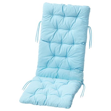 Подушка на садовую мебель, голубой 116x45 см IKEA KUDDARNA КУДДАРНА 504.111.36