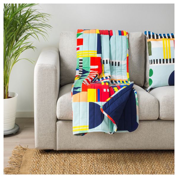 Покрывало ОВЕРАЛЛЬТ, разноцветный (120x160 см) - фото 4