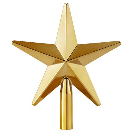 Наконечник-звезда ВИНТЕР 2016, золотой (24 см)