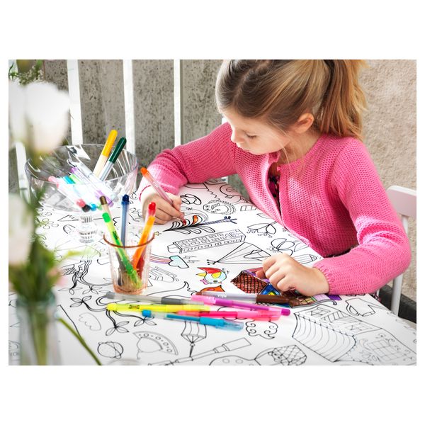 Гелевая ручка МОЛА, разные цвета - схема-чертеж с размерами