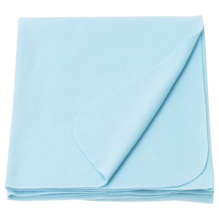 Плед, голубой 130x160 см IKEA MANDARINROS МАНДАРИНРОЗ 904.500.55