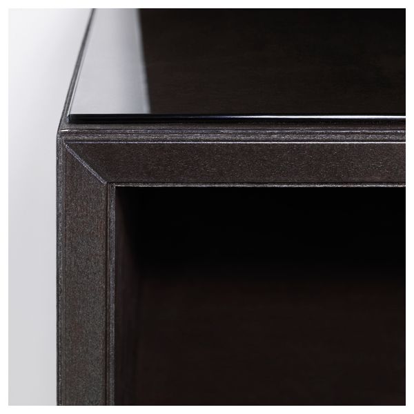 Журнальный стол РЕЖИССЁР, коричневый, стекло (118x60 см) - фото 2