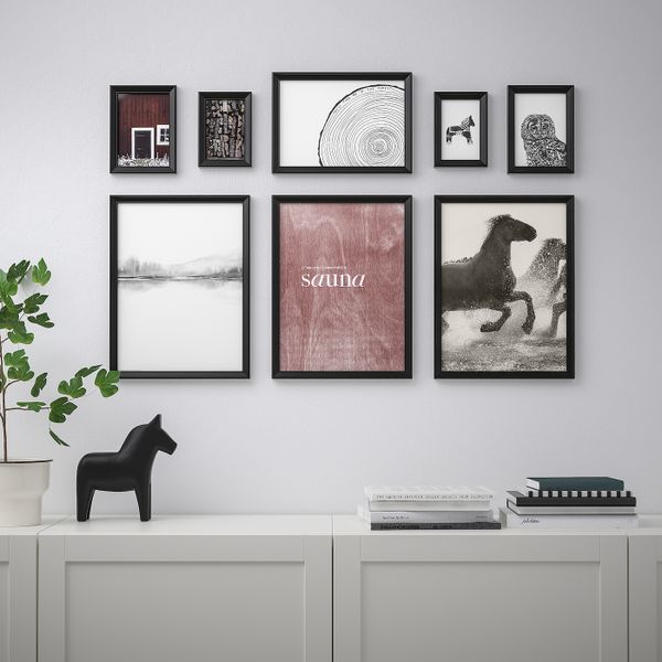 Рама с постером, 8 предм., Север IKEA КНОППЭНГ 704.541.82 - фото 5