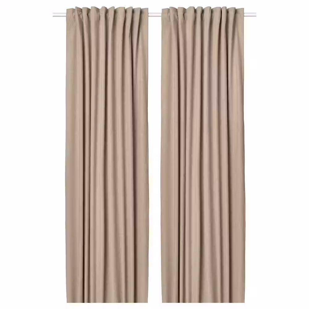 ROSENMANDEL РОСЕНМЭНДЕЛ Затемняющие гардины, 2 шт. - фото 1