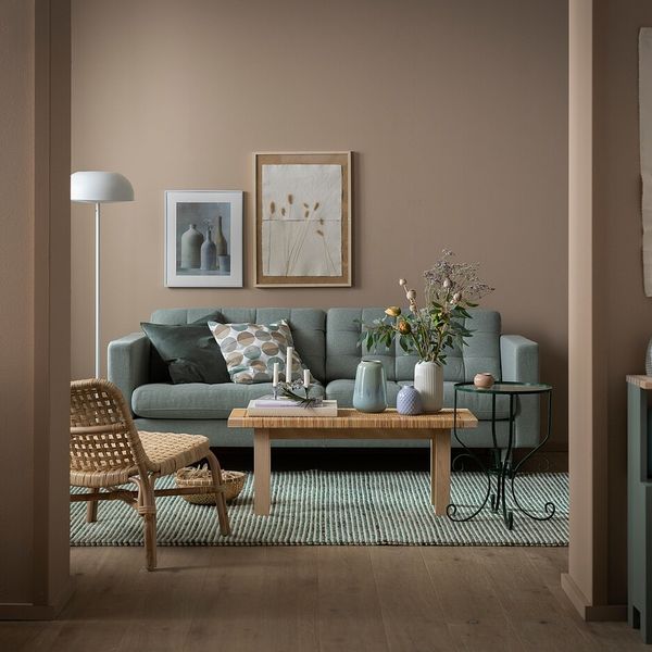 Ваза, зеленый, 14 см IKEA ЛИВСВЕРК 904.420.51 - фото 6